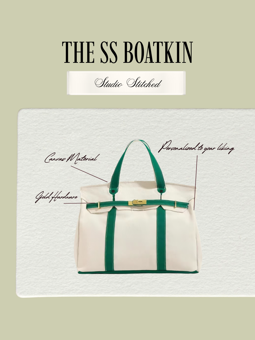 The SS Boatkin - Green