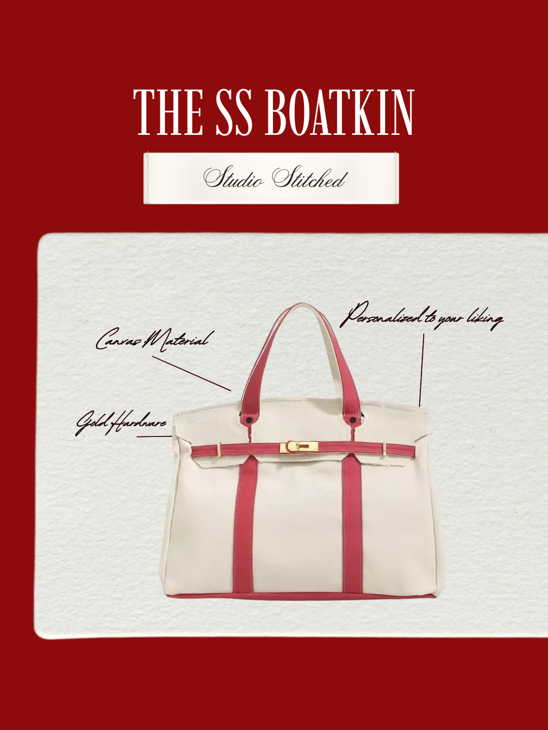 The SS Boatkin - Red