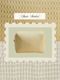 Personalized - The Whimsy Waffle Pouch - Butter