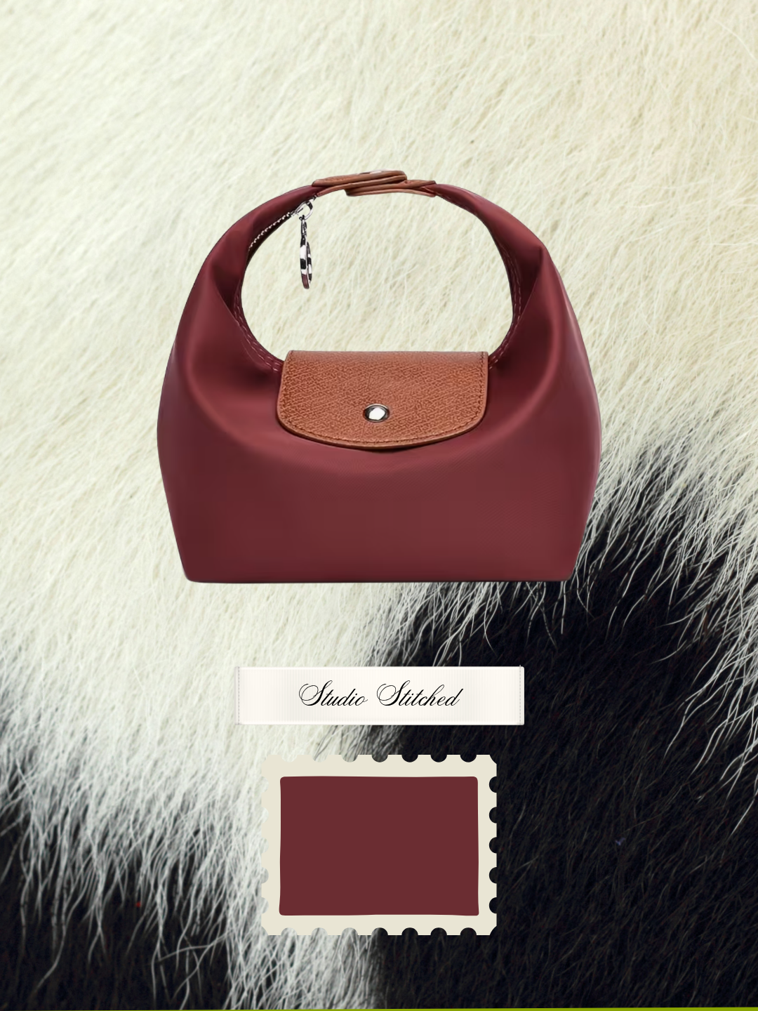 The Mini Moment Bag - Last Call Burgundy