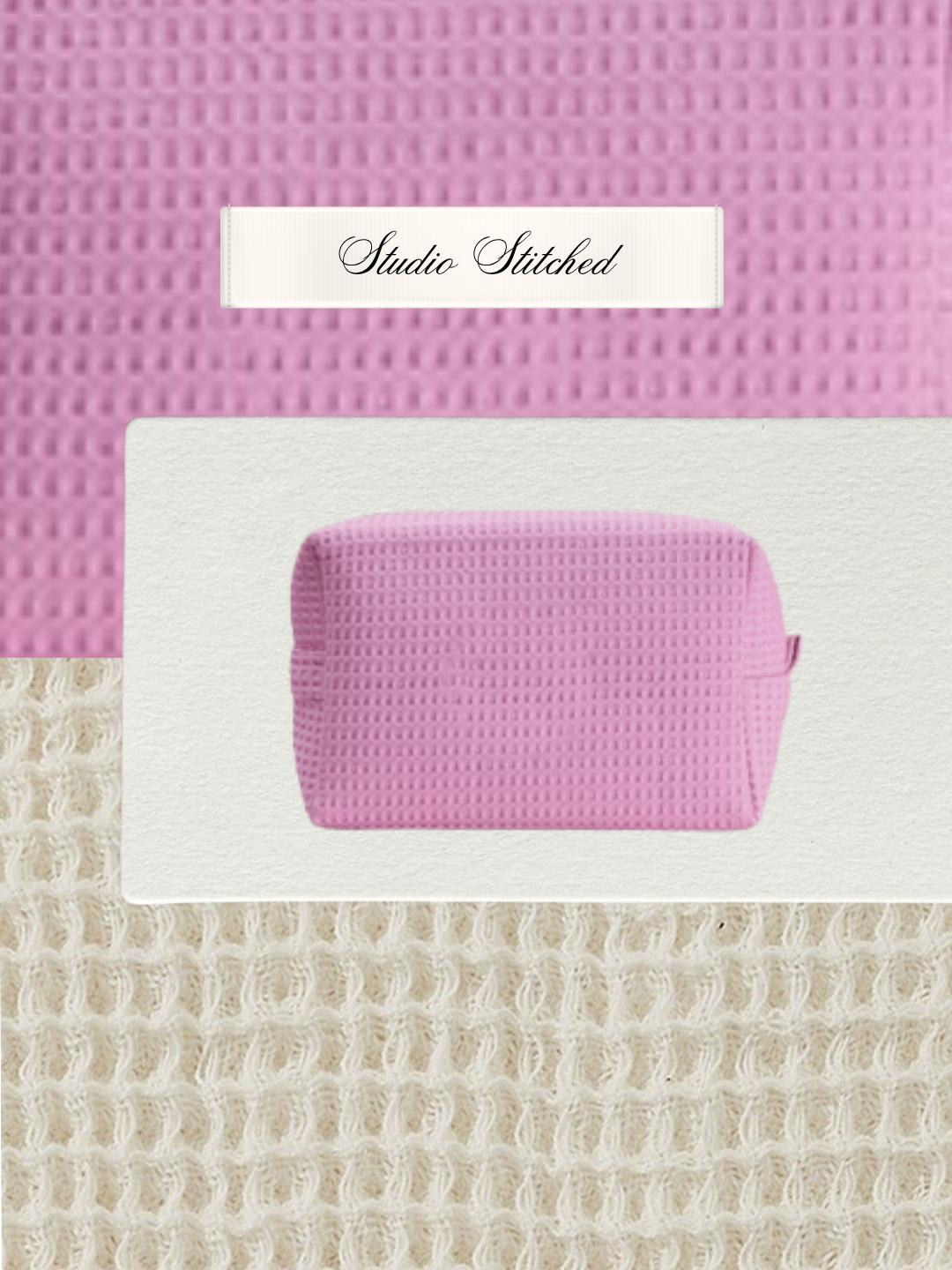 Personalized - The Whimsy Waffle Pouch - Candy