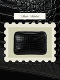 Personalized - Signature Croc Pouch – Midnight
