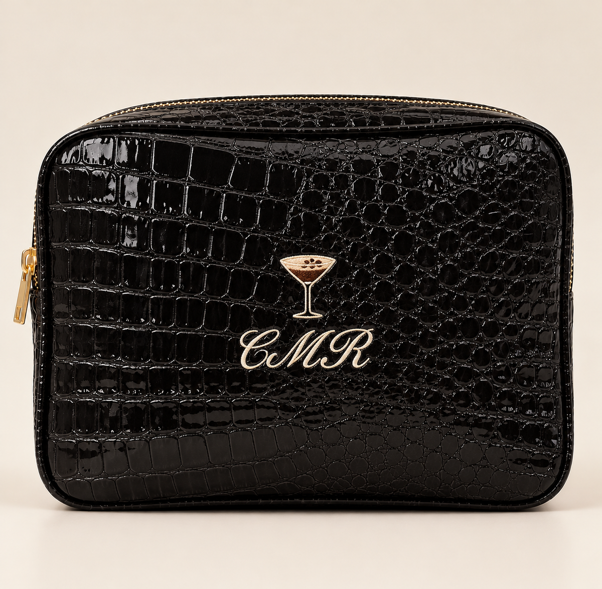 Personalized - Signature Croc Pouch – Midnight