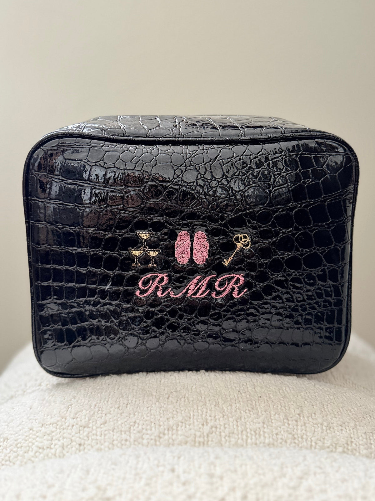 Personalized - Signature Croc Pouch – Midnight