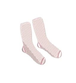 Pink Grippy Socks