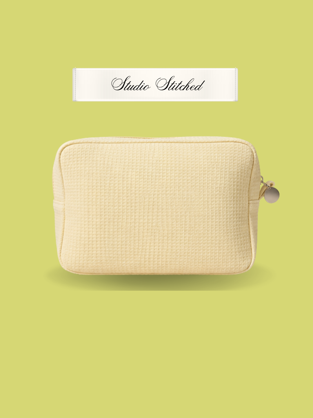 Personalized Whimsy Waffle Pouch | Butter