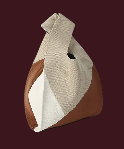 Personalized Knot Collection Bag - The Bordeaux