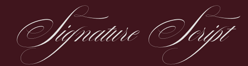 Signature Script